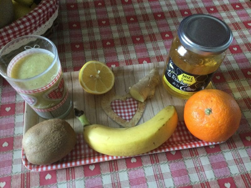 Cliquez pour zoomer ! Smoothie kiwi et gingembre Thermomix par Bredala