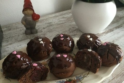 Cliquez pour zoomer ! Muffins façon Sacher Thermomix par Bredala