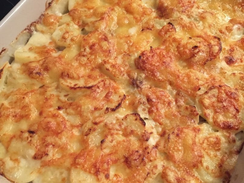 Cliquez pour zoomer ! Gratin dauphinois au confit de canard Thermomix par Lauratav