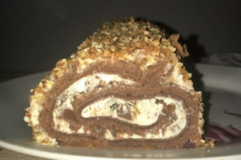 Cliquez pour zoomer ! Génoise au chocolat Thermomix par Souad08