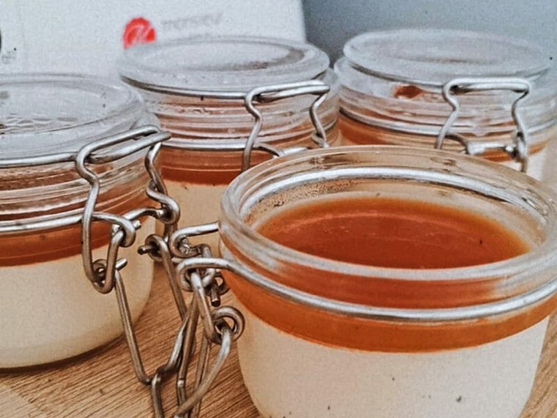 Cliquez pour zoomer ! Panna cotta caramel beurre salé Thermomix par Souad08