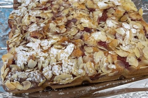 Cliquez pour zoomer ! Gâteau amandes et fruits rouges Thermomix par Daniele74