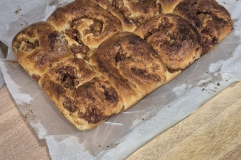 Cliquez pour zoomer ! Roulés aux pommes et à la cannelle Thermomix par HELENE14