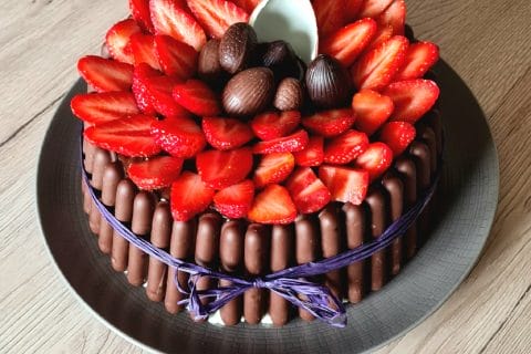 Cliquez pour zoomer ! Shortcake aux fraises Thermomix par Anamiss