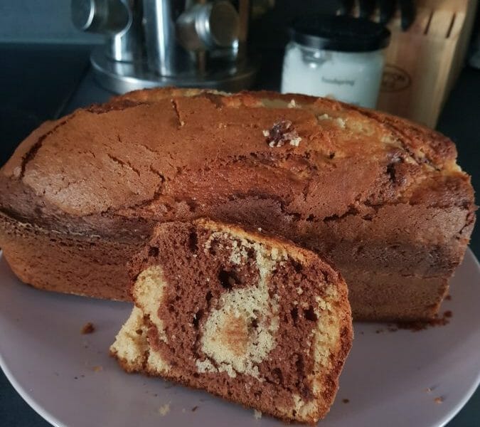 Cliquez pour zoomer ! Marbré au chocolat Thermomix par deborah67