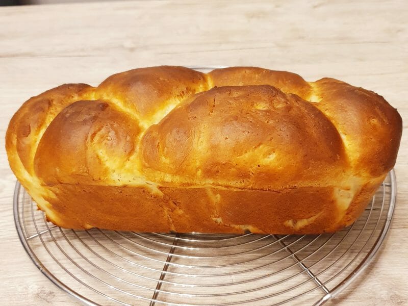 Cliquez pour zoomer ! Brioche sans beurre, sans oeufs Thermomix par deborah67