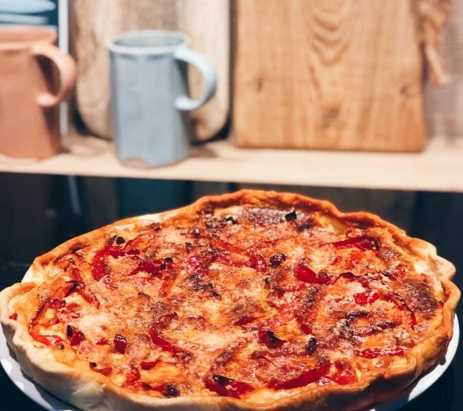 Cliquez pour zoomer ! Quiche poivrons et chorizo Thermomix par HaleyEsbt