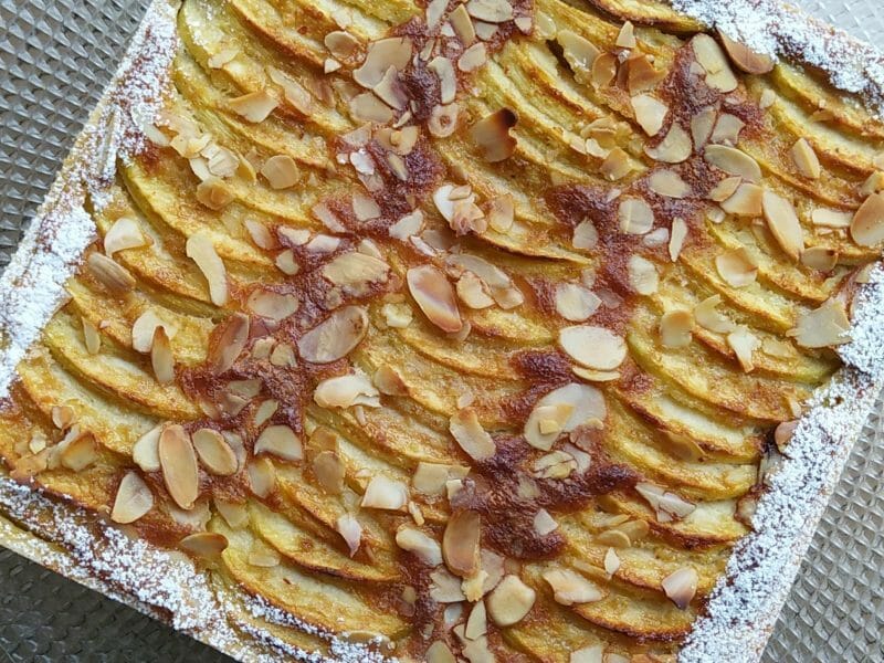 Cliquez pour zoomer ! Tarte normande aux pommes Thermomix par Hannan