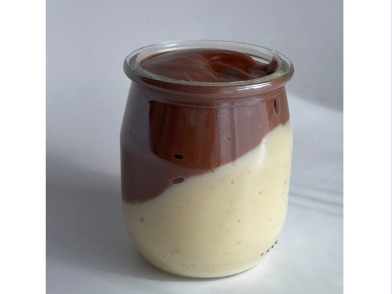 Cliquez pour zoomer ! Crème dessert au deux saveurs Thermomix par Catalane-Life