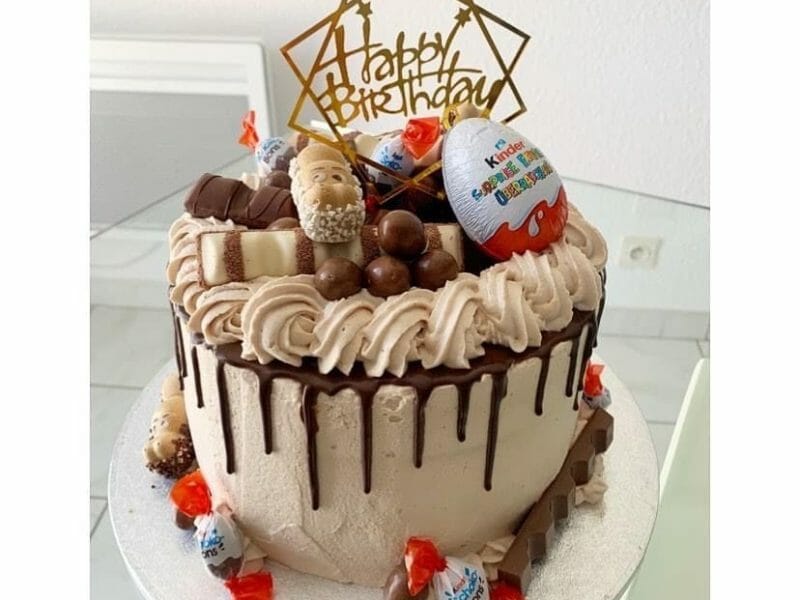 Cliquez pour zoomer ! Layer cake Kinder Bueno Thermomix par Catalane-Life