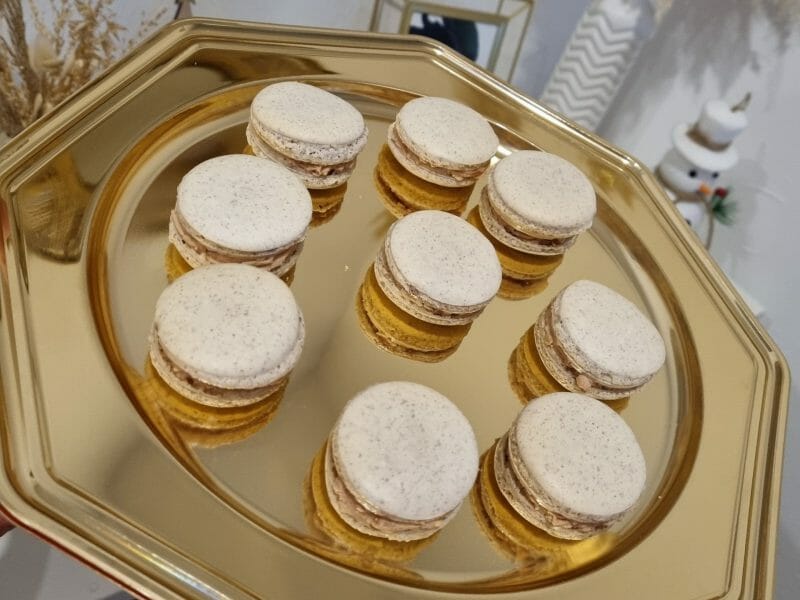 Cliquez pour zoomer ! Macarons salés au foie gras Thermomix par Lucie_66