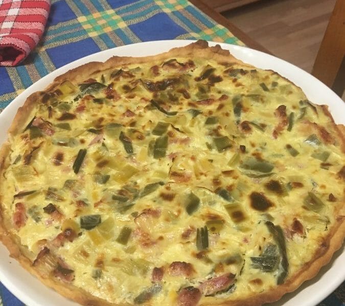 Cliquez pour zoomer ! Tarte aux poireaux Thermomix par yaya17