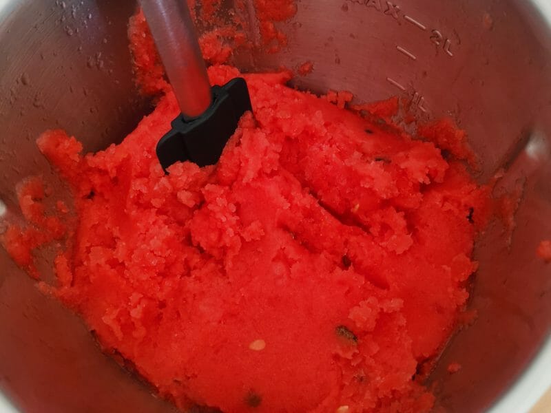 Cliquez pour zoomer ! Granité de pastèque Thermomix par Manon-03