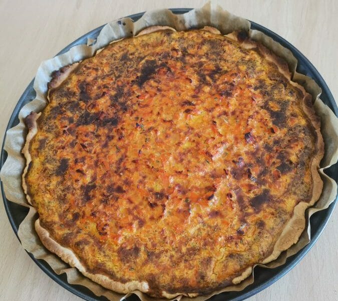 Cliquez pour zoomer ! Tarte à la carotte Thermomix par Manon-03