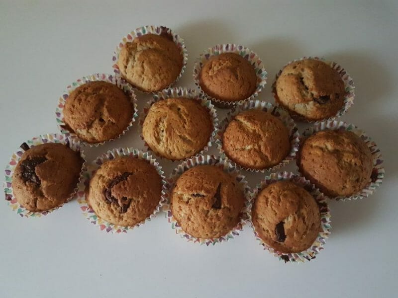 Cliquez pour zoomer ! Muffins à la banane Thermomix par LaReine