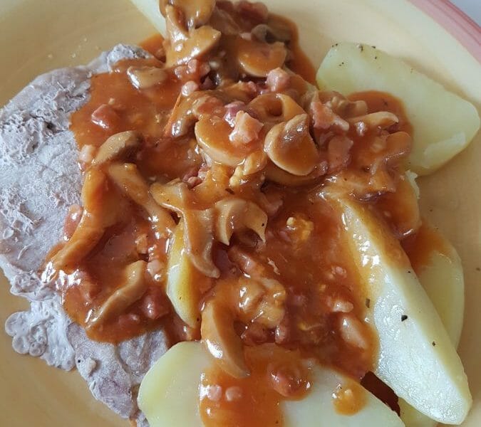 Cliquez pour zoomer ! Lapin sauce chasseur Thermomix par LaReine