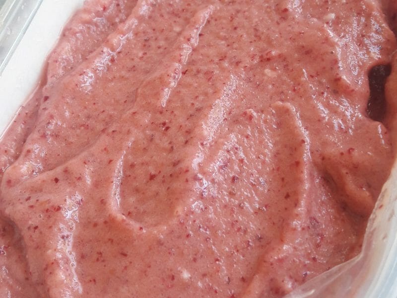 Cliquez pour zoomer ! Sorbet aux cerises Thermomix par Prisky