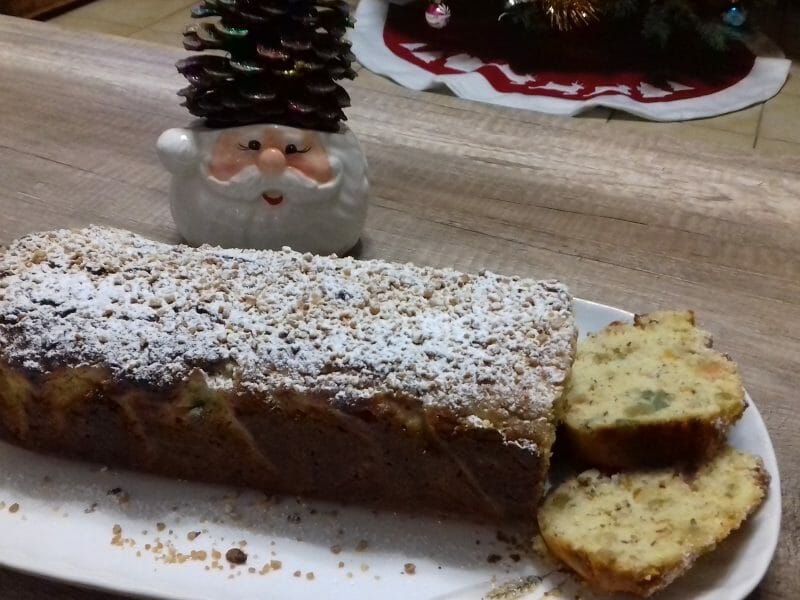 Cliquez pour zoomer ! Cake de Noël Thermomix par salvadorminou