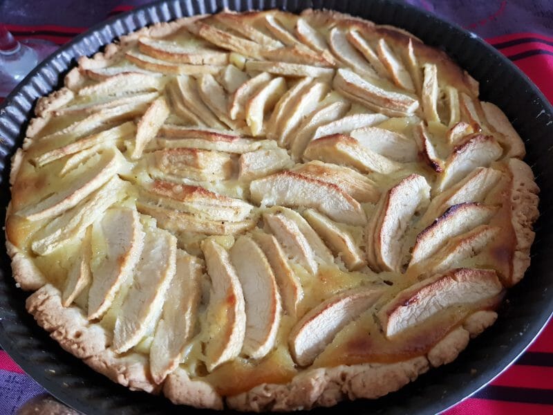 Cliquez pour zoomer ! Tarte aux pommes alsacienne Thermomix par Charlottetailhades