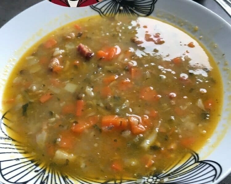 Cliquez pour zoomer ! Soupe de légumes aux lentilles et au riz Thermomix par Tchicao