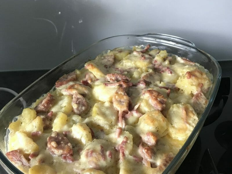 Cliquez pour zoomer ! Gratin franc-comtois Thermomix par Tchicao
