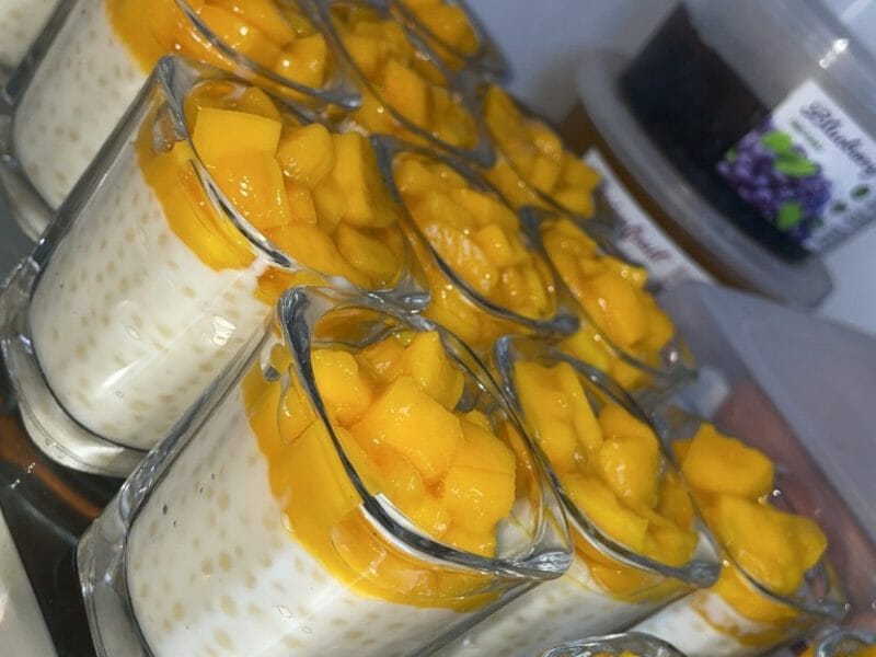 Cliquez pour zoomer ! Riz au lait de coco et mangue Thermomix par sherazIna