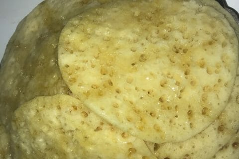 Cliquez pour zoomer ! Baghrir – Crêpes mille trous au Thermomix
