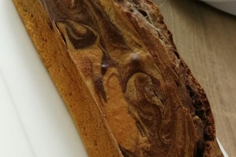 Cliquez pour zoomer ! Marbré au chocolat Thermomix par AmelFA