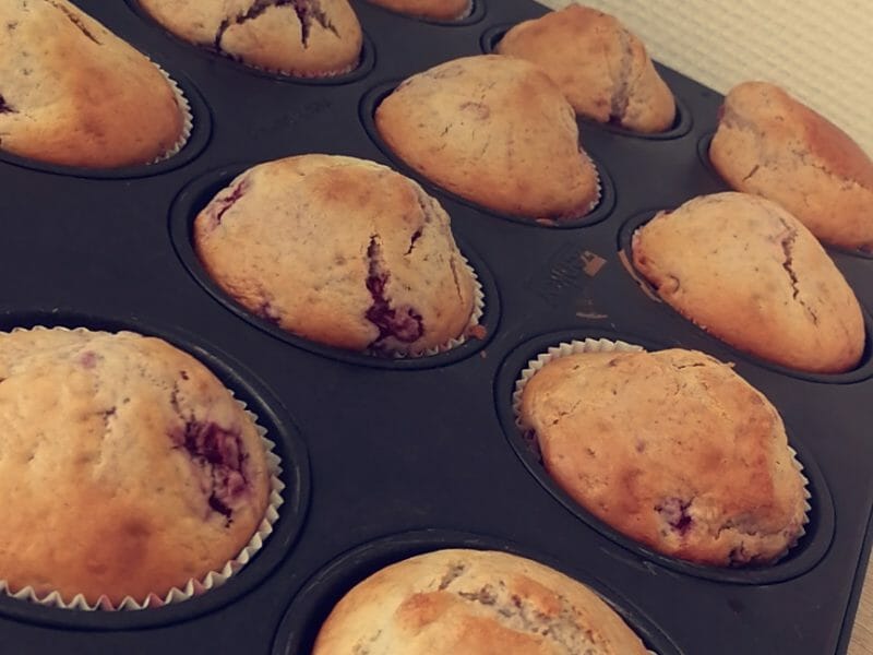 Cliquez pour zoomer ! Mini muffins aux fruits rouges Thermomix par AmelFA