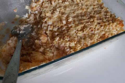 Cliquez pour zoomer ! Gratin de crozets aux courgettes et saumon fumé Thermomix par montermomix