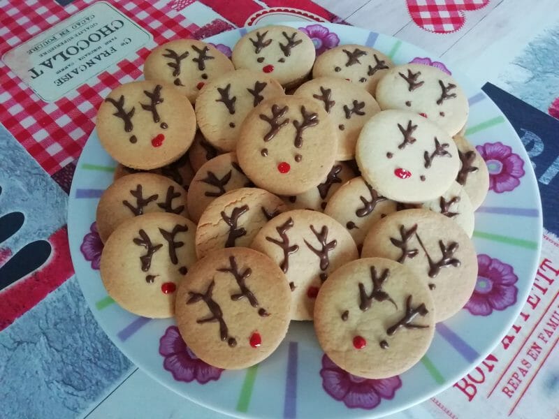 Cliquez pour zoomer ! Sablés rennes de Noël Thermomix par Aure63