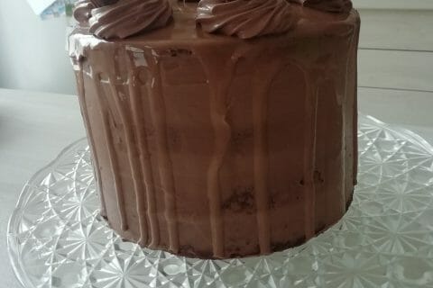 Cliquez pour zoomer ! Layer cake Kinder Bueno Thermomix par Aure63