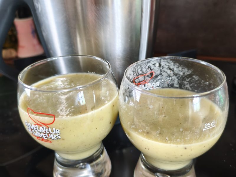 Cliquez pour zoomer ! Smoothie banane kiwi Thermomix par Polange
