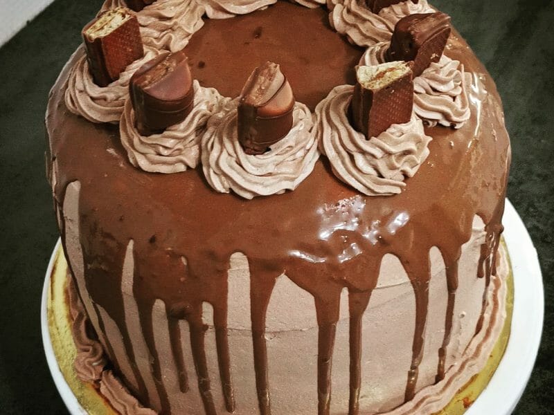 Cliquez pour zoomer ! Layer cake Kinder Bueno Thermomix par Anlor41