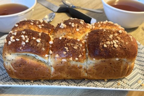 Cliquez pour zoomer ! Brioche sans beurre, sans oeufs Thermomix par Daishi