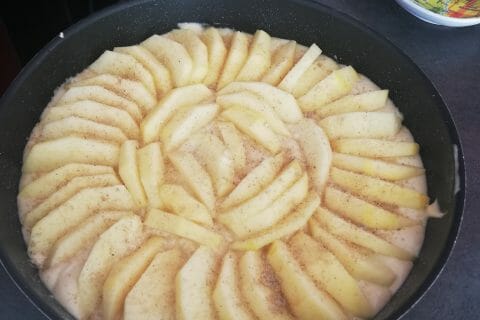 Cliquez pour zoomer ! Gâteau aux pommes et mascarpone Thermomix par Sabrina1978