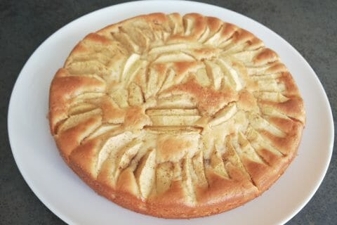 Cliquez pour zoomer ! Gâteau aux pommes et mascarpone Thermomix par Sabrina1978