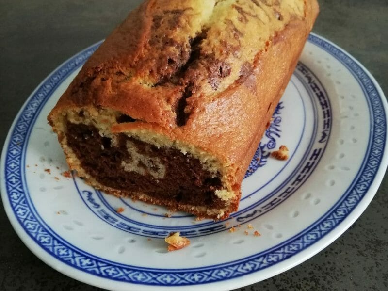 Cliquez pour zoomer ! Marbré au chocolat Thermomix par Sabrina1978