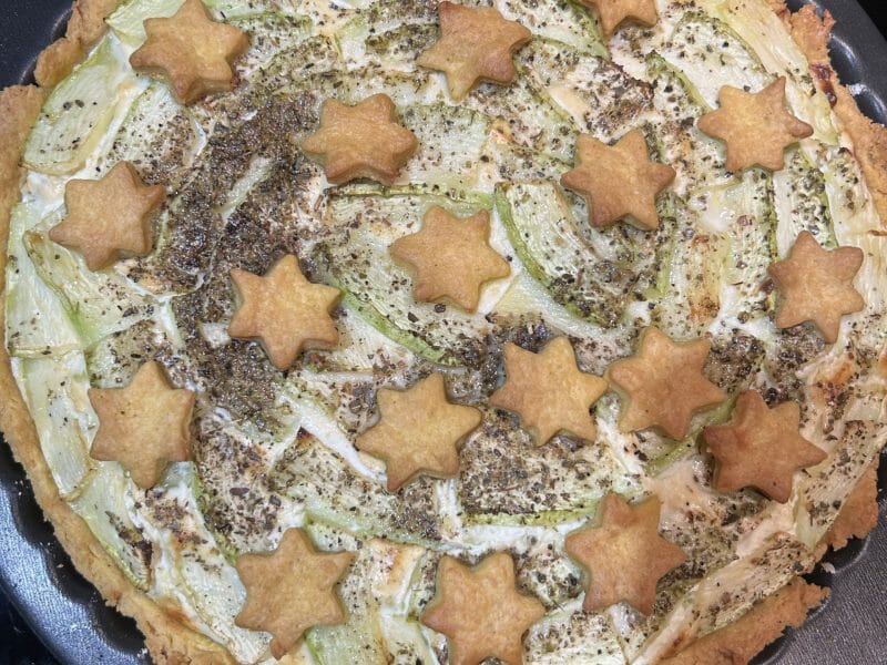 Cliquez pour zoomer ! Tarte courgettes et ricotta Thermomix par zenith68