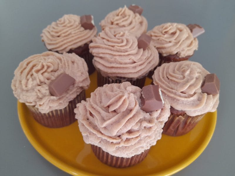 Cliquez pour zoomer ! Cupcakes Kinder Thermomix par Nini78360