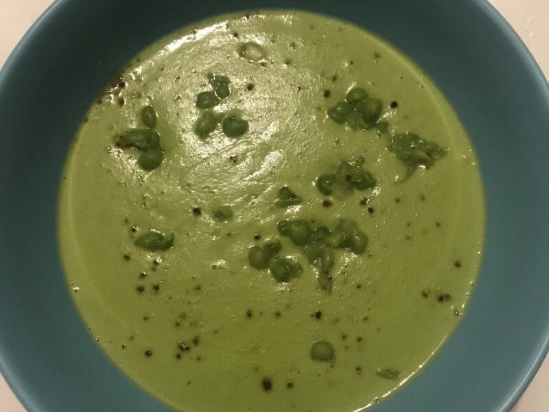 Cliquez pour zoomer ! Velouté de petits pois Thermomix par Cynth31