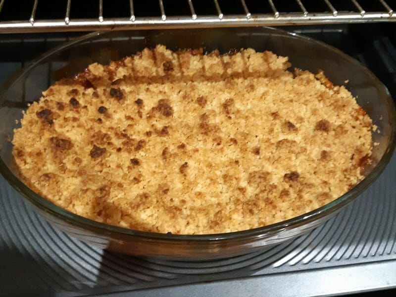 Cliquez pour zoomer ! Crumble aux Pommes Thermomix par Seven