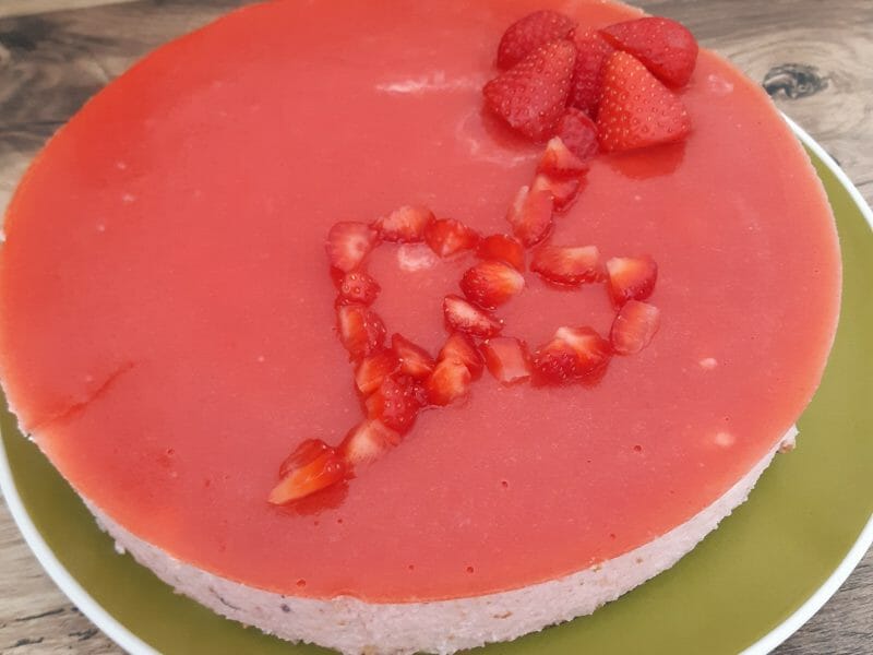 Cliquez pour zoomer ! Bavarois aux fraises Thermomix par Seven