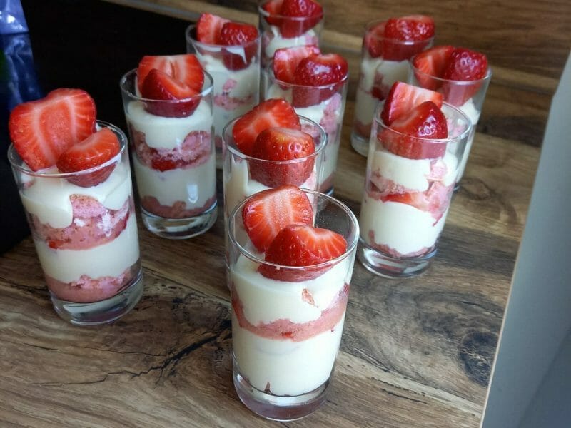 Cliquez pour zoomer ! Délices fraises et chocolat blanc Thermomix par Seven