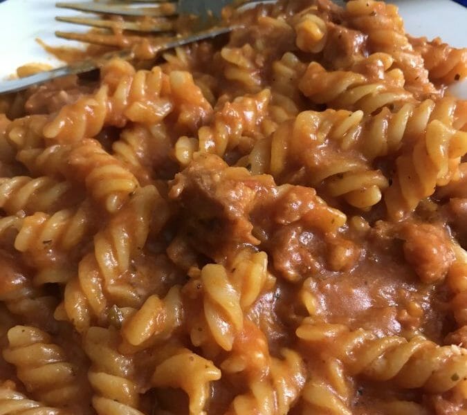 Cliquez pour zoomer ! Penne au chorizo Thermomix par PrincessexSarah