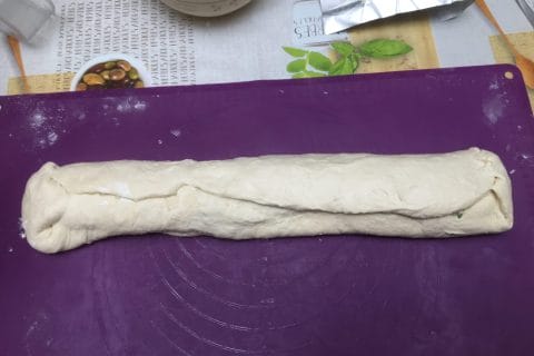 Cliquez pour zoomer ! Pain à l’ail, persil et mozzarella Thermomix par BLACHOUETTE