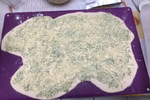 Cliquez pour zoomer ! Pain à l’ail, persil et mozzarella Thermomix par BLACHOUETTE
