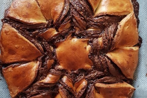 Cliquez pour zoomer ! Brioche étoilée au Nutella Thermomix par MorganeKeller