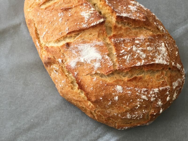 Cliquez pour zoomer ! Pain Cocotte Thermomix par Deb