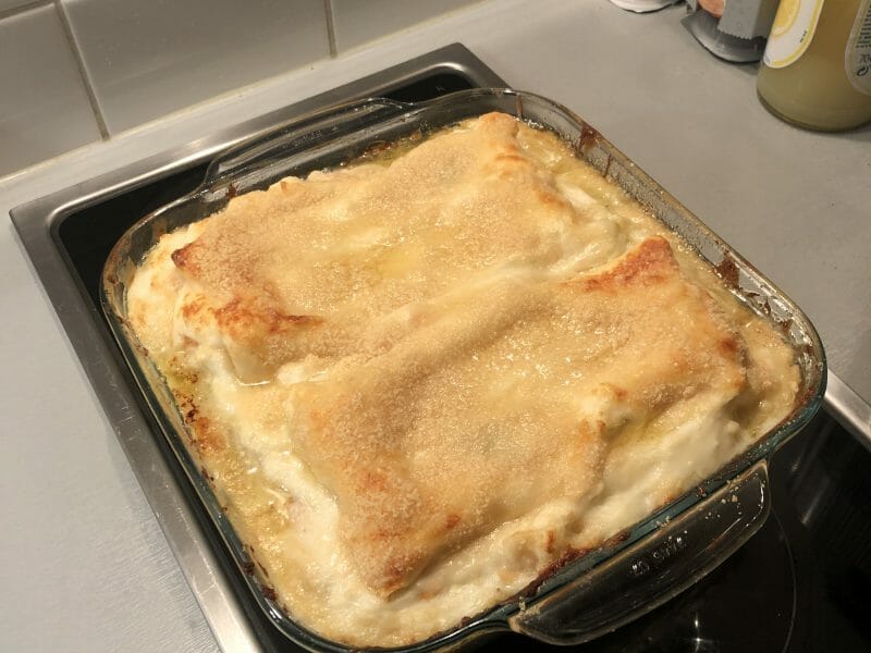 Cliquez pour zoomer ! Lasagnes au saumon et poireaux Thermomix par Lou_5